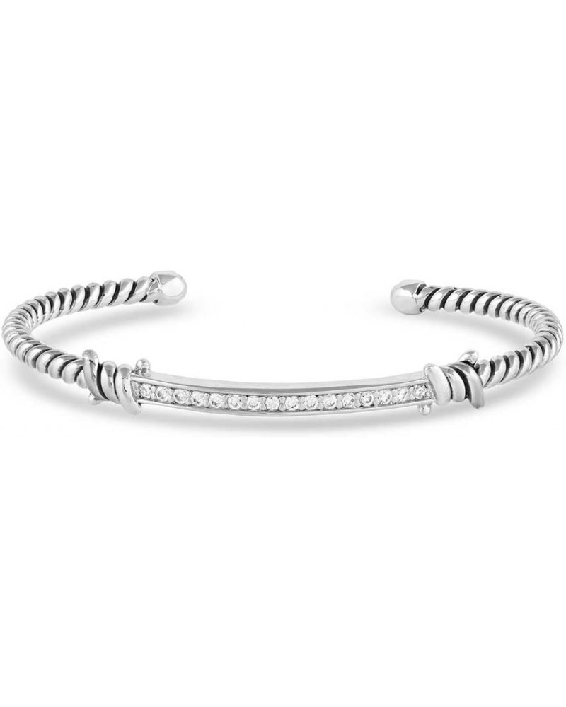 Tied Up Crystal Barbedwire Bracelet $31.12 Bracelets