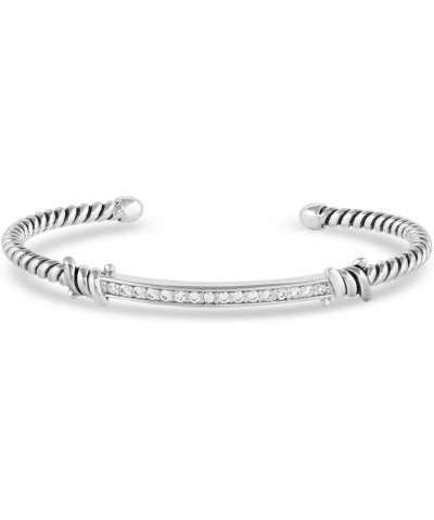 Tied Up Crystal Barbedwire Bracelet $31.12 Bracelets