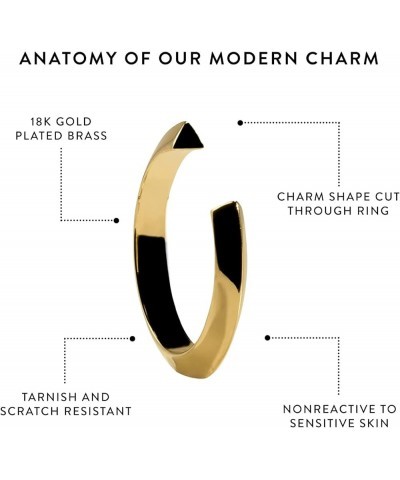 Inspirational Rings |18K Gold & Rhodium Plated Ring Gift for Her| Hypoallergenic & Non-Tarnish Band Style Rings for Women | A...