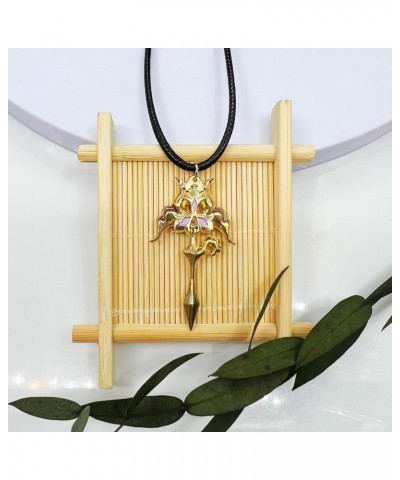 2Pcs Honkai Star Rail Luocha Necklace, Anime Luocha Cosplay Pendant $10.06 Necklaces