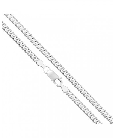 Solid 925 Sterling Silver Curb Chain Necklace, Sizes 2.2mm - 9.5mm 16in, 8.7mm Curb Chain $40.70 Necklaces