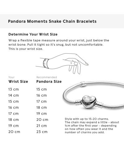 Moments Heart Clasp Snake Chain Bracelet Silver 16 Centimeters $54.69 Bracelets