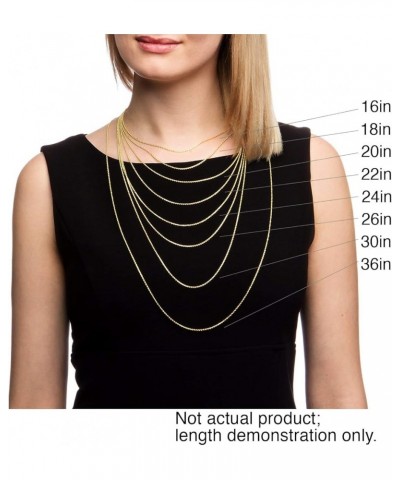 10K Yellow Gold 1.5mm - 5mm Solid Rope Diamond Cut Chain, FREE Microfiber Cloth, Link Necklace 2.5mm $510.26 Necklaces