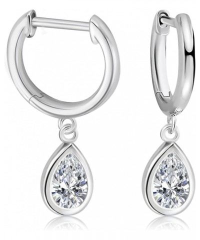 ABSOLUTE Moissanite Earrings for Women 925 Sterling Silver Drop Earrings for Women D Color VVS1 Clarity Moissanite Earrings f...