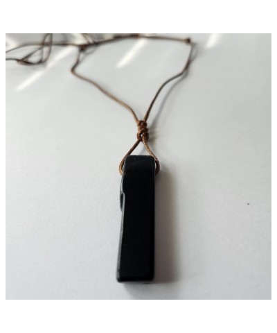 Natural Black Obsidian Necklace For Man Women Crystal Pendant Energy Protection Shield Yourself from Negative Energies $9.00 ...