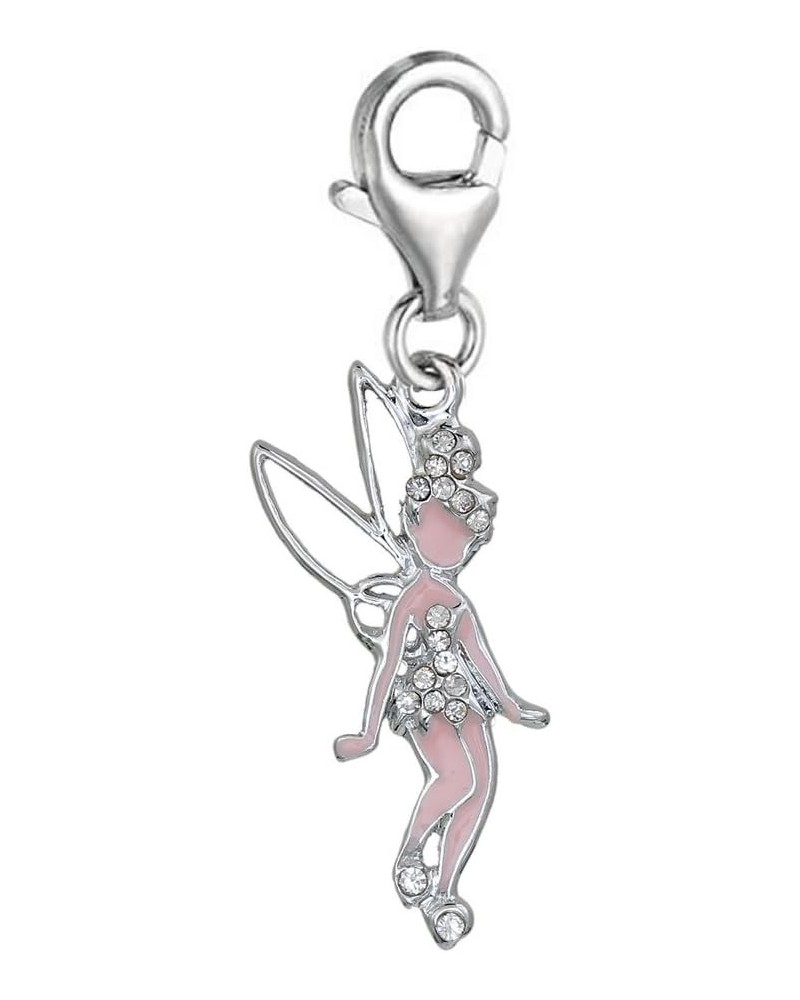 Fairy Clip on lobster Claw clasp charm for bracelets $8.99 Bracelets