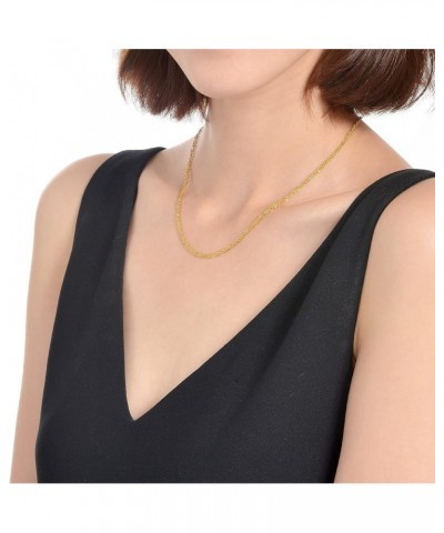 999.9 24K Solid Gold Price-by-Weight Gold Plain Chain Necklace for Women 62807N Approx. 0.15 tael / 5.61g $185.07 Necklaces