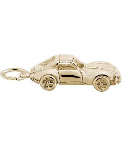 Car Charm, Charms for Bracelets and Necklaces yellow gold plated silver $29.26 Bracelets