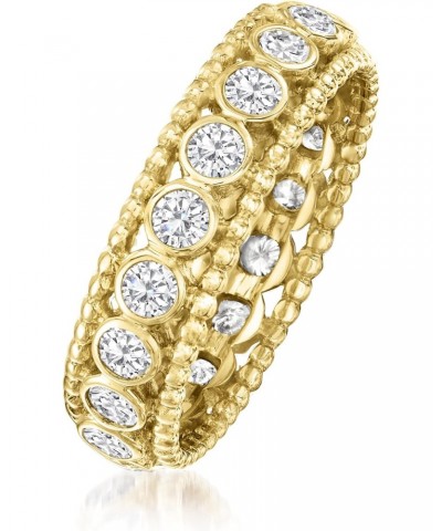 1.00 ct. t.w. Bezel-Set Diamond Eternity Band in 14kt Yellow Gold $533.00 Rings