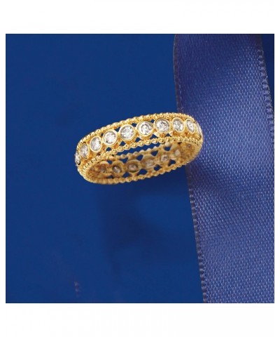 1.00 ct. t.w. Bezel-Set Diamond Eternity Band in 14kt Yellow Gold $533.00 Rings