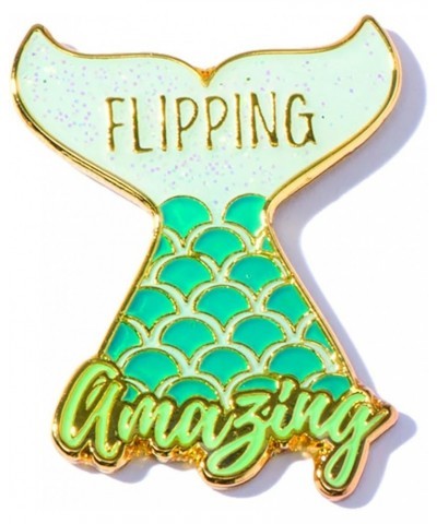 Flipping Amazing Mermaid Appreciation Award Pins, 12 Pins 6 Pins $27.02 Brooches & Pins