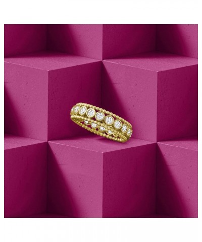 1.00 ct. t.w. Bezel-Set Diamond Eternity Band in 14kt Yellow Gold $533.00 Rings