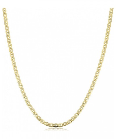 14k Yellow Gold Filled 3.3 mm Mariner Link Necklace (18, 20, 22, 24, 30 or 36 inch) 18.0 Inches $54.24 Necklaces