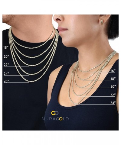 10k Yellow Gold 3.5mm Cuban Curb Link Chain Pendant Necklace, Mens Womens Jewelry 16" 18" 20" 22" 24" 26" 28" 30 28 $75.33 Ne...