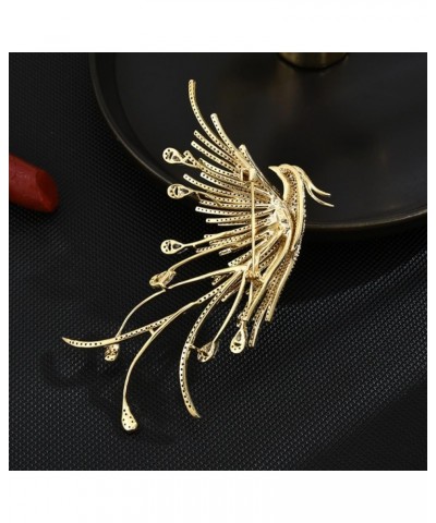 Enamel Gradient Color Phoenix Brooch Fashion Clothing Broches & Pins Jewelry Christmas Gift Style1-Phoenix $16.10 Brooches & ...