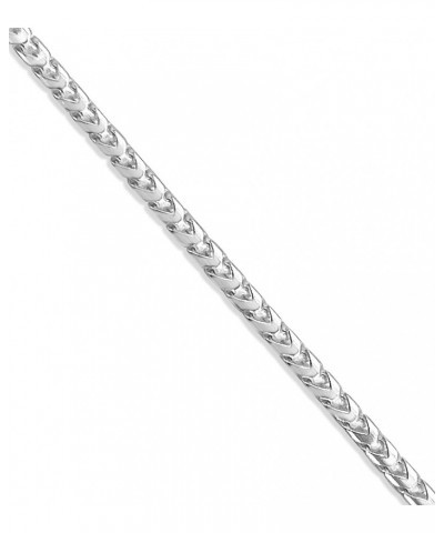 925 Sterling Silver Franco Chain Necklace, Hypoallergenic, Lobster Clasp Closure, Unisex Men's Women's 3.8 mm $130.18 Necklaces