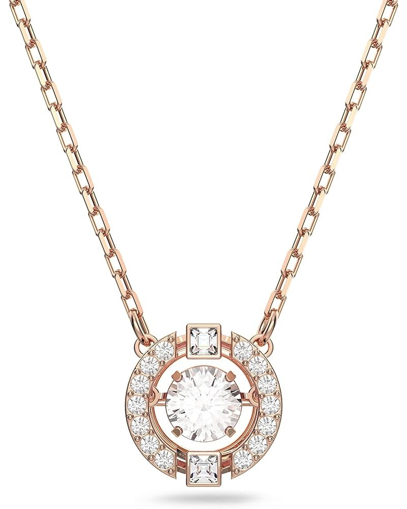 Sparking Dance Crystal Jewelry Collection, Gold Tone & Rose Gold Tone Finish Pendant Necklace - Gold Tone Finish $39.65 Neckl...