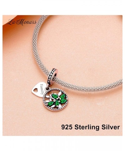 Happy Birthday with Love Charm for 925 Sterling Silver for Women's Bracelets & Necklaces Dangle Pendant for Christmas Day Val...