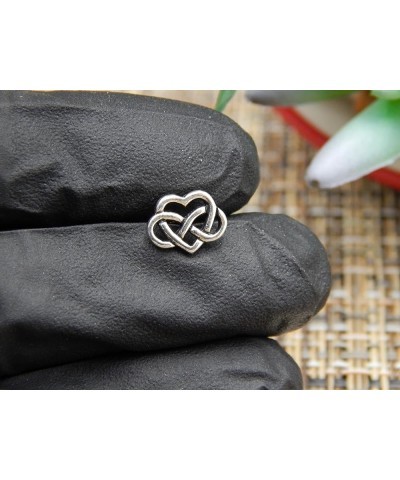 925 Sterling Silver Infinity Celtic Knot Stud Earrings (Nickel Free) Your Choice 9mm Heart $11.39 Earrings