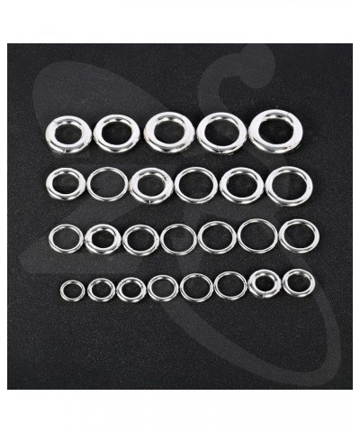 Hinged Segment Clicker PA Ring Spring Action BCR Rings, 2G 4G 6G 8G 10G 12G Septum Nose Rings, Surgical Steel Pierced Body Je...