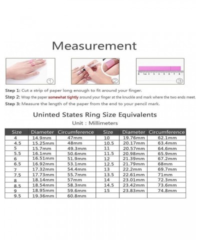 316L Stainless Steel LGBT Gay& Lesbian Pride Rainbow CZ Cubic Zirconia Wedding Engagement Rings $9.80 Rings