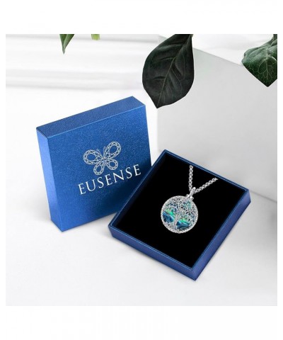 Tree of Life Necklace for Women and Men Sterling Silver 925 Tree of Life Jewelry M-6 $18.19 Necklaces