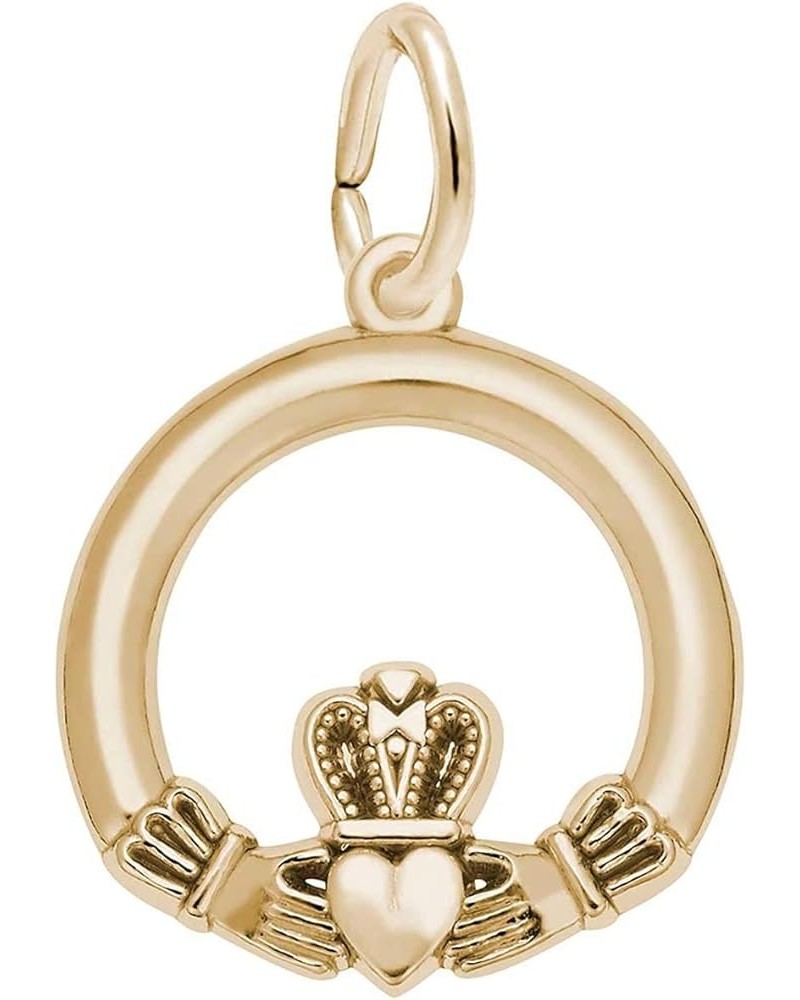 Claddagh Charm yellow-gold $16.70 Bracelets