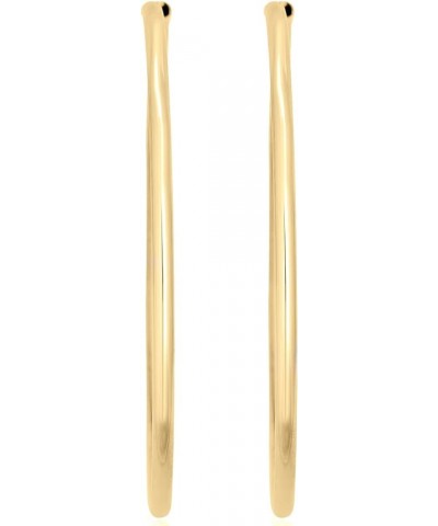 14K Yellow Gold-Filled 2.25mm Thick Endless Hoop Earrings 19.0 Millimeters $34.56 Earrings