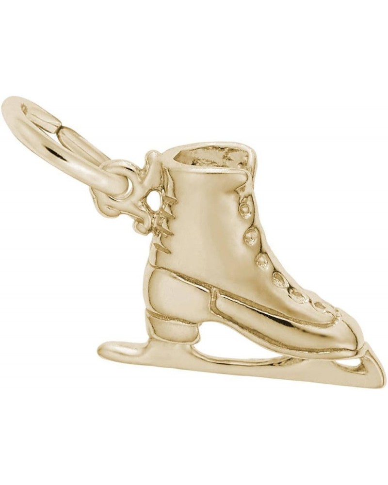 Rembrandt Ice Skate Charm 14K Yellow Gold $15.40 Bracelets