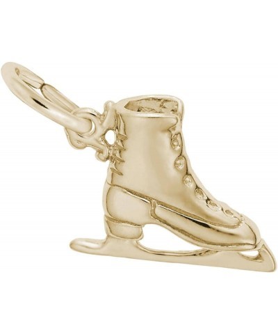 Rembrandt Ice Skate Charm 14K Yellow Gold $15.40 Bracelets