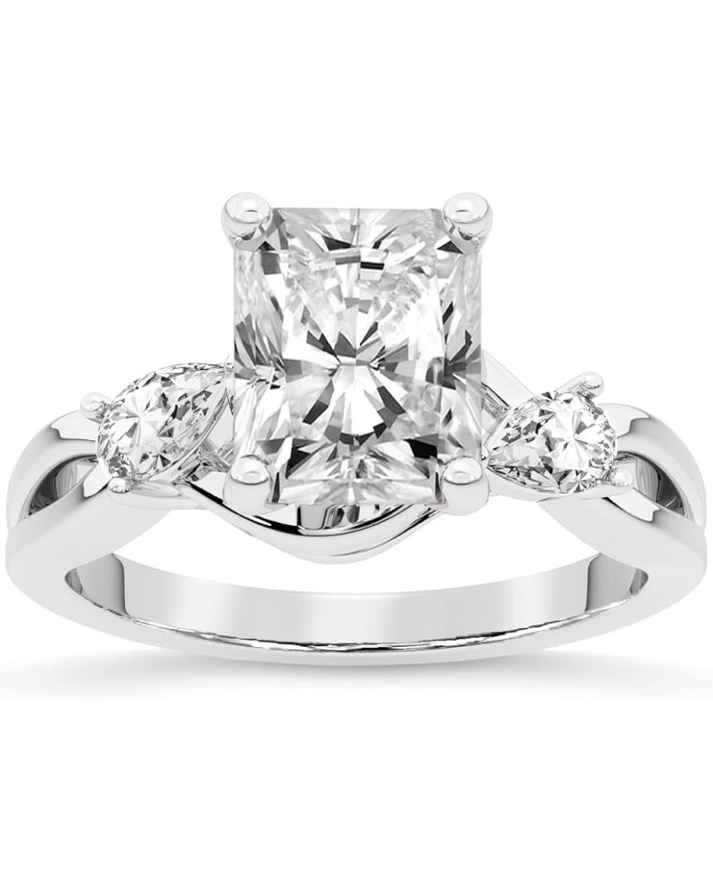 1 Carat -5 Carat | IGI Certified Lab Grown Diamond Engagement Ring | 14K Or 18K in White, Yellow Or Rose Gold | Odette Three ...