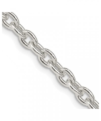 925 Sterling Silver 4.5mm Cable Chain Necklace, Bracelet or Anklet 24.0 Inches $51.30 Necklaces