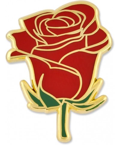 Flower Trendy Enamel Lapel Pin 50 Pack Red Rose $17.64 Others