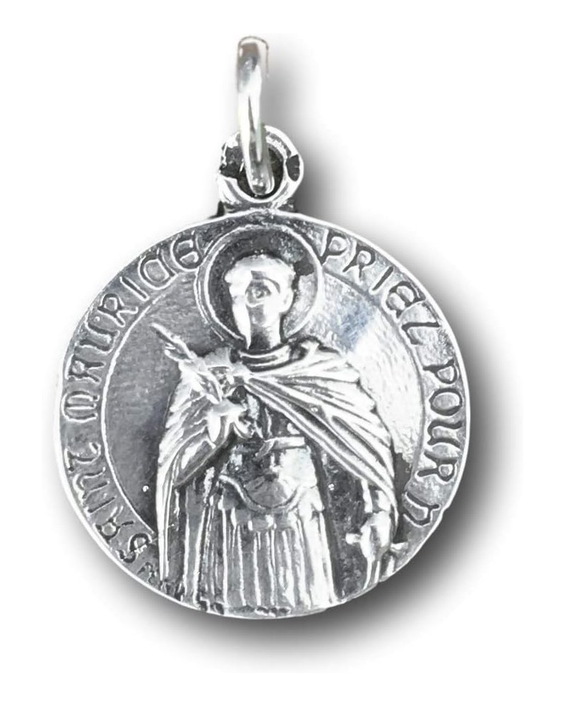 St Maurice Medal - Patron of Soldiers - Antique Reproduction 24" ball chain $28.62 Necklaces