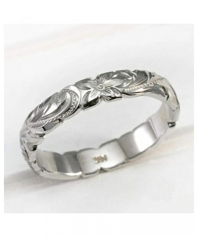 Valentine's Day Rings Gift, 2-in-1 Womens Vintage Silver Engagement Wedding Band Ring Set(5 -Gold,5) 1-silver 8 $5.75 Others