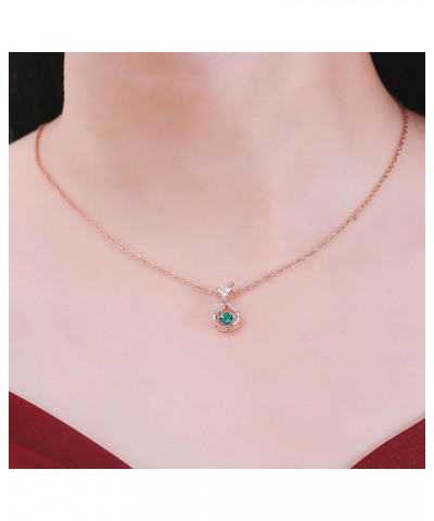 14K Gold Shattered Moissanite & Oval and Square Emerald Clavicle Necklace, Gorgeous Showstopper, Exquisite for Birthday Surpr...