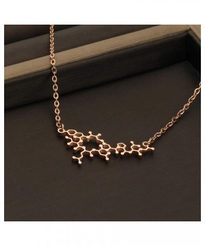 Molecule Necklace Oxytocin Pendant Jewelry Chemistry Women Jewelry Love Hormone Gift Science Jewelry RG Oxytocin $8.83 Pendants