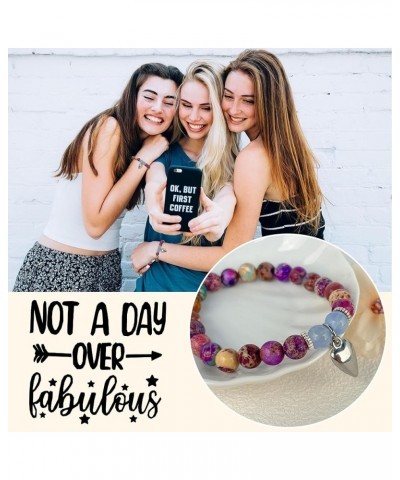 Personalized Inspirational Gifts for Women Girls, Motivational Beaded Bracelets Encouragement Meaningful Gifts for Daughter S...