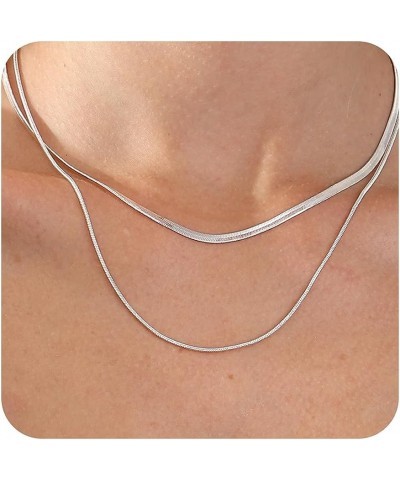 Layered Necklaces for Women Trendy, 14K Gold Layered Necklaces for Women Layering Necklaces Trendy Gold Chain Necklaces Jewel...