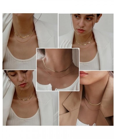 Layered Necklaces for Women Trendy, 14K Gold Layered Necklaces for Women Layering Necklaces Trendy Gold Chain Necklaces Jewel...