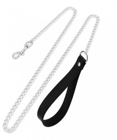 Cosplay Sexy Jewelries,Collar and Leash Sets For Women Ladies Pets Black+love Heart Chain $8.50 Necklaces