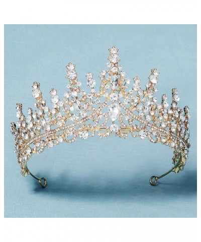 Princess Crowns Wedding Tiaras for Bride Rhinestone Birthday Crown for Women Girls Halloween Hair Accessories TS-J2967 $15.29...