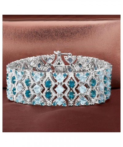 26.75 ct. t.w. London and Sky Blue Topaz Bracelet in Sterling Silver 7.0 Inches $342.00 Bracelets