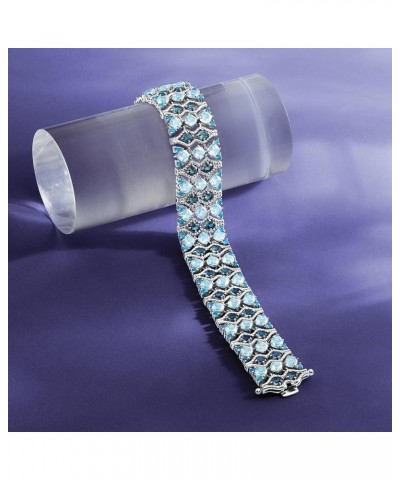 26.75 ct. t.w. London and Sky Blue Topaz Bracelet in Sterling Silver 7.0 Inches $342.00 Bracelets