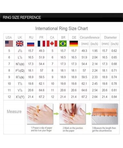 925 Silver Fashion Exquisite Full Diamond Disc Ring Set AAA Zircon Ring Zircon Ring Women's Jewelry Found Earrings (US Code 8...