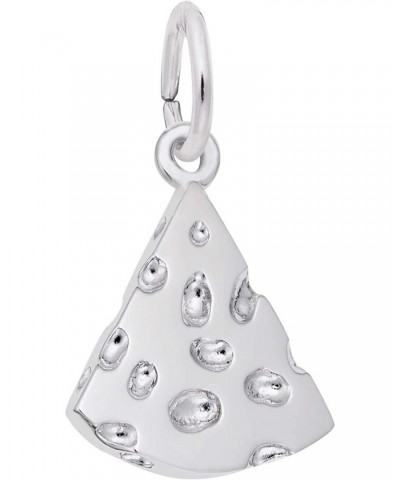 Cheese Slice Charm, Sterling Silver $21.75 Bracelets