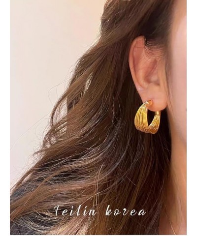 Hoop Earrings for Women, Vintage Multi Layers Alloy Large Circle Ear Drop Dangle Women Hook Earrings Fashion Vintage Circular...