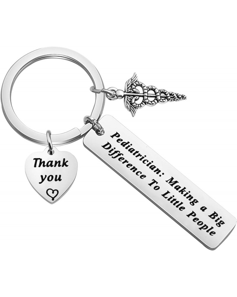 Pediatrician Keychain Pediatric Nurse Gift Pediatrician Graduation Gift Appreciation Gift for Nurse,Doctor Pediatrician Key $...