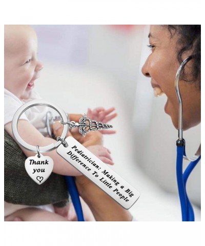 Pediatrician Keychain Pediatric Nurse Gift Pediatrician Graduation Gift Appreciation Gift for Nurse,Doctor Pediatrician Key $...