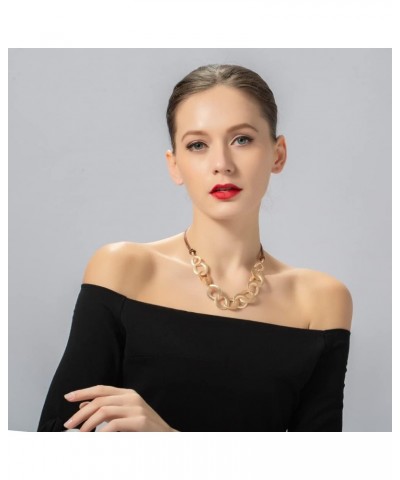 Trendy Black Leather Chokers Necklaces Chain Necklace for Women Jewelry GTLN124017 $10.59 Necklaces